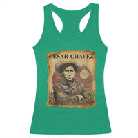 Cesar Chavez Racerback Tank Top Hispanic Heritage Mexican American Pride Latino