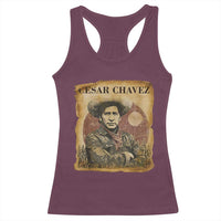 Cesar Chavez Racerback Tank Top Hispanic Heritage Mexican American Pride Latino