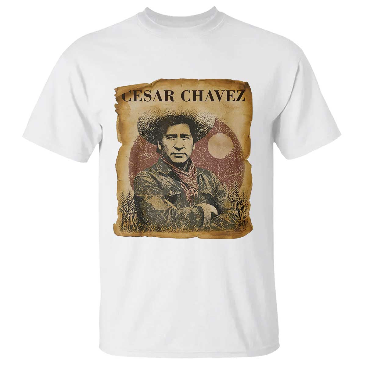 Cesar Chavez T Shirt Hispanic Heritage Mexican American Pride Latino
