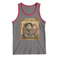 Cesar Chavez Tank Top Hispanic Heritage Mexican American Pride Latino