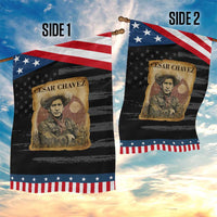 Cesar Chavez Garden Flag Hispanic Heritage Mexican American Pride Latino