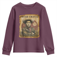 Cesar Chavez Youth Sweatshirt Hispanic Heritage Mexican American Pride Latino