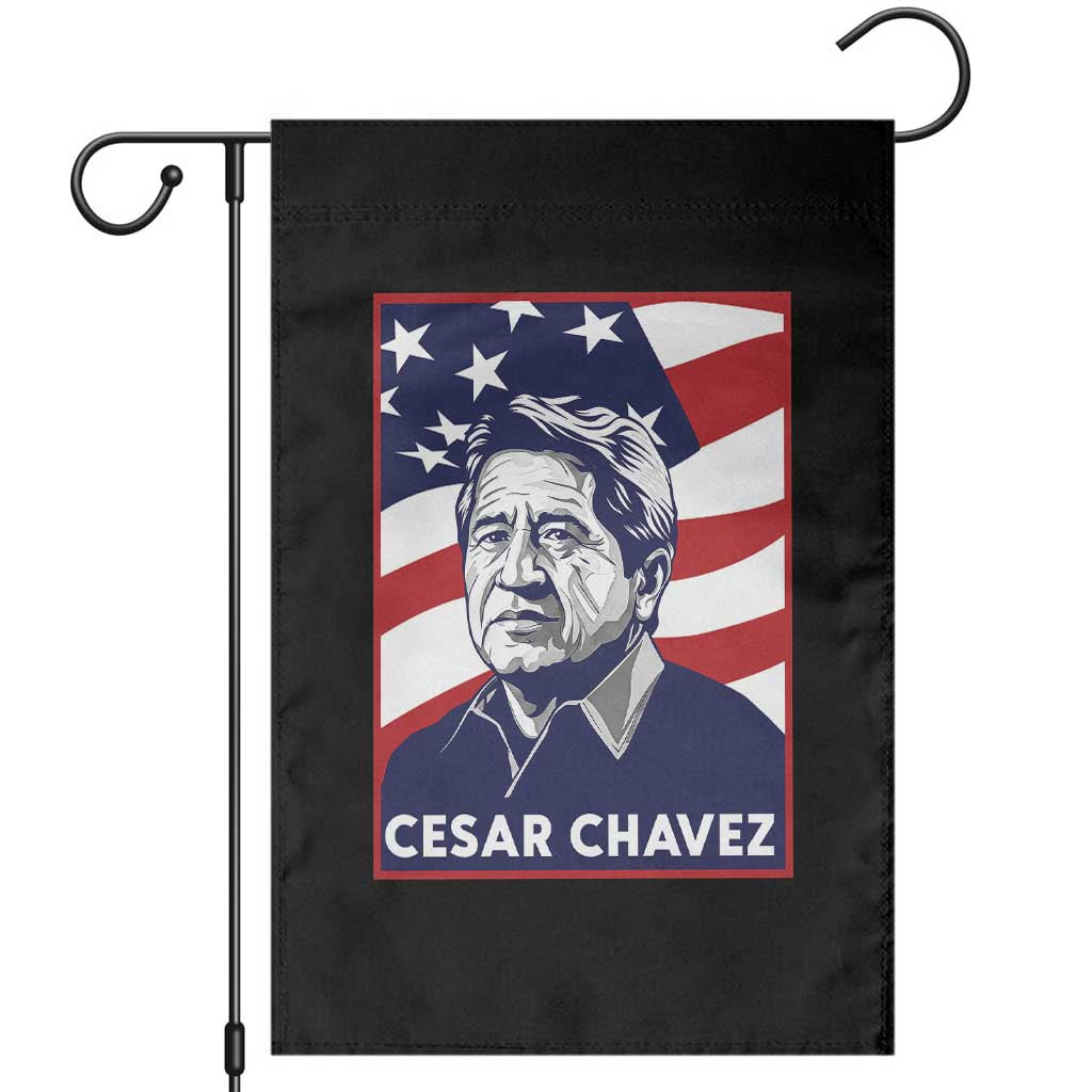 Cesar Chavez Garden Flag Labor Leader Mexican American Pride