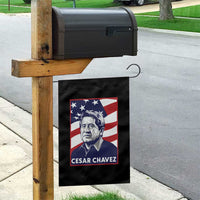 Cesar Chavez Garden Flag Labor Leader Mexican American Pride