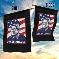 Cesar Chavez Garden Flag Labor Leader Mexican American Pride