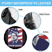 Cesar Chavez Spare Tire Cover Labor Leader Mexican American Pride