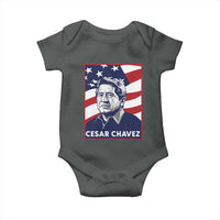Cesar Chavez Baby Onesie Labor Leader Mexican American Pride