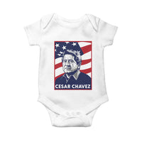 Cesar Chavez Baby Onesie Labor Leader Mexican American Pride