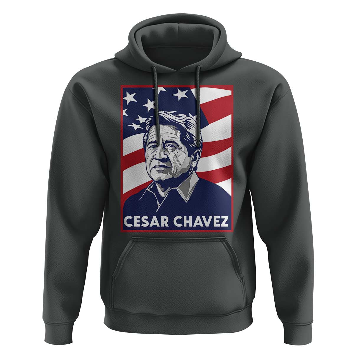 Cesar Chavez Hoodie Labor Leader Mexican American Pride