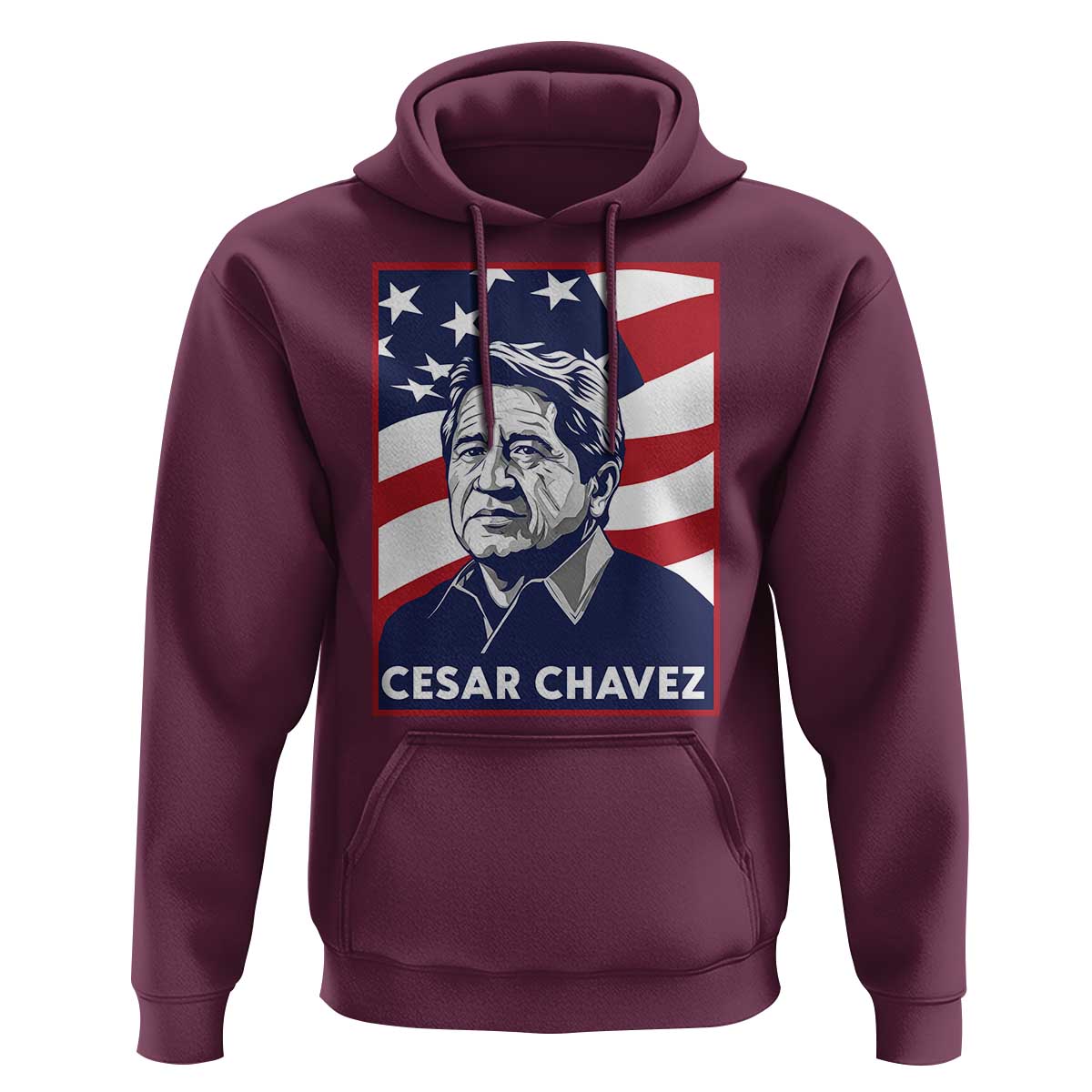 Cesar Chavez Hoodie Labor Leader Mexican American Pride