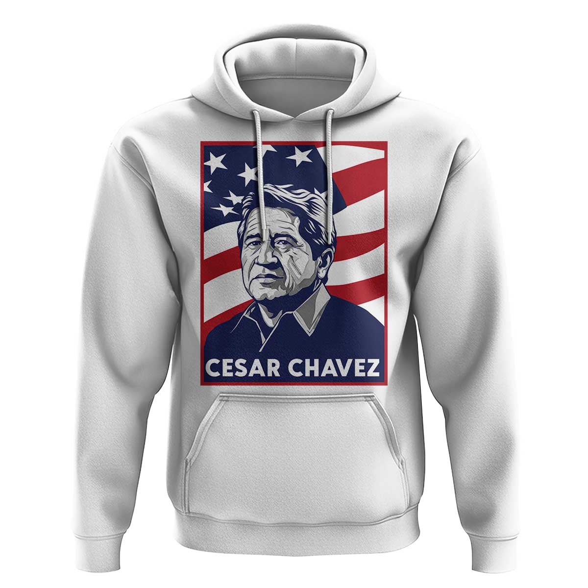 Cesar Chavez Hoodie Labor Leader Mexican American Pride
