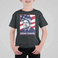 Cesar Chavez T Shirt For Kid Labor Leader Mexican American Pride