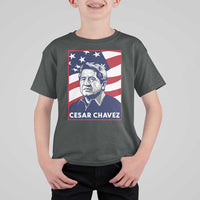 Cesar Chavez T Shirt For Kid Labor Leader Mexican American Pride