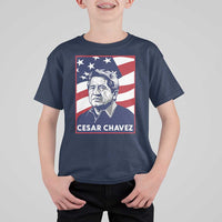 Cesar Chavez T Shirt For Kid Labor Leader Mexican American Pride