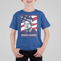 Cesar Chavez T Shirt For Kid Labor Leader Mexican American Pride