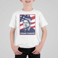 Cesar Chavez T Shirt For Kid Labor Leader Mexican American Pride