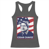 Cesar Chavez Racerback Tank Top Labor Leader Mexican American Pride