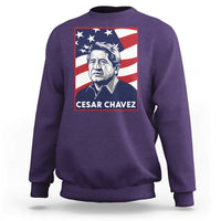Cesar Chavez Sweatshirt Labor Leader Mexican American Pride