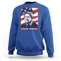 Cesar Chavez Sweatshirt Labor Leader Mexican American Pride
