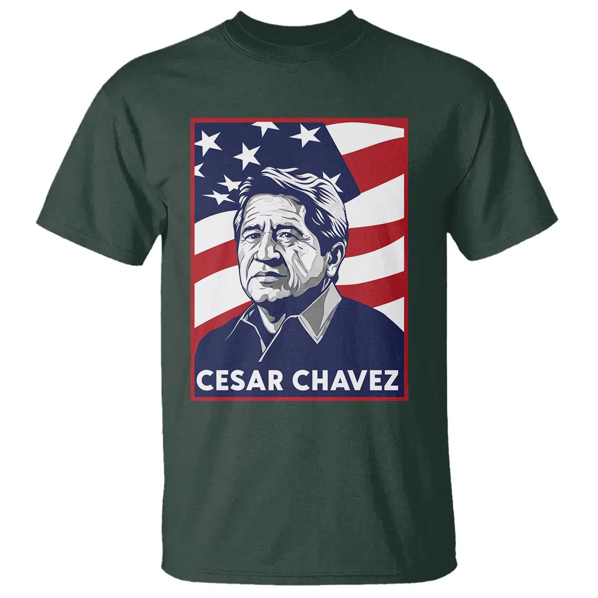 Cesar Chavez T Shirt Labor Leader Mexican American Pride