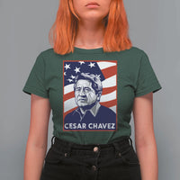 Cesar Chavez T Shirt For Women Labor Leader Mexican American Pride