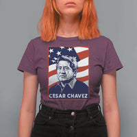 Cesar Chavez T Shirt For Women Labor Leader Mexican American Pride