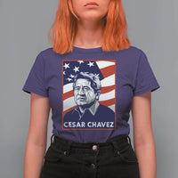 Cesar Chavez T Shirt For Women Labor Leader Mexican American Pride