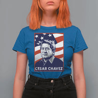 Cesar Chavez T Shirt For Women Labor Leader Mexican American Pride