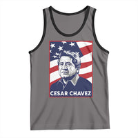 Cesar Chavez Tank Top Labor Leader Mexican American Pride