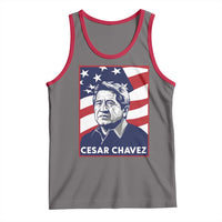 Cesar Chavez Tank Top Labor Leader Mexican American Pride