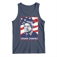 Cesar Chavez Tank Top Labor Leader Mexican American Pride