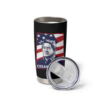 Cesar Chavez Tumbler Cup Labor Leader Mexican American Pride