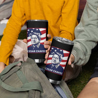 Cesar Chavez Tumbler Cup Labor Leader Mexican American Pride
