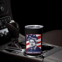 Cesar Chavez Tumbler Cup Labor Leader Mexican American Pride