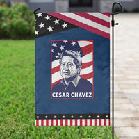 Cesar Chavez Garden Flag Labor Leader Mexican American Pride