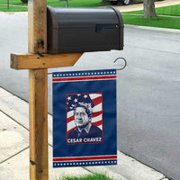 Cesar Chavez Garden Flag Labor Leader Mexican American Pride