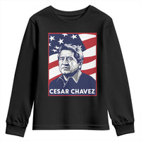 Cesar Chavez Youth Sweatshirt Labor Leader Mexican American Pride