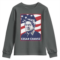 Cesar Chavez Youth Sweatshirt Labor Leader Mexican American Pride