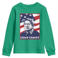 Cesar Chavez Youth Sweatshirt Labor Leader Mexican American Pride