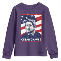 Cesar Chavez Youth Sweatshirt Labor Leader Mexican American Pride