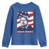 Cesar Chavez Youth Sweatshirt Labor Leader Mexican American Pride