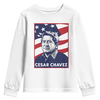 Cesar Chavez Youth Sweatshirt Labor Leader Mexican American Pride