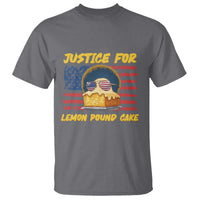 Justice For Lemon Pound Cake T Shirt Funny US Flag Cake Parody Rap Free Speech