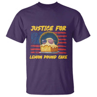 Justice For Lemon Pound Cake T Shirt Funny US Flag Cake Parody Rap Free Speech