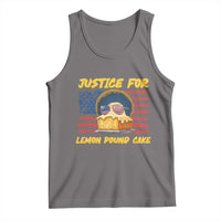 Justice For Lemon Pound Cake Tank Top Funny US Flag Cake Parody Rap Free Speech