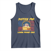 Justice For Lemon Pound Cake Tank Top Funny US Flag Cake Parody Rap Free Speech