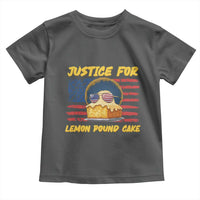 Justice For Lemon Pound Cake Toddler T Shirt Funny US Flag Cake Parody Rap Free Speech