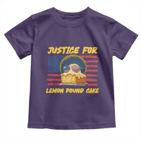 Justice For Lemon Pound Cake Toddler T Shirt Funny US Flag Cake Parody Rap Free Speech