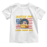 Justice For Lemon Pound Cake Toddler T Shirt Funny US Flag Cake Parody Rap Free Speech