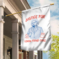 Justice For Lemon Pound Cake Garden Flag Viral Trend Free Speech